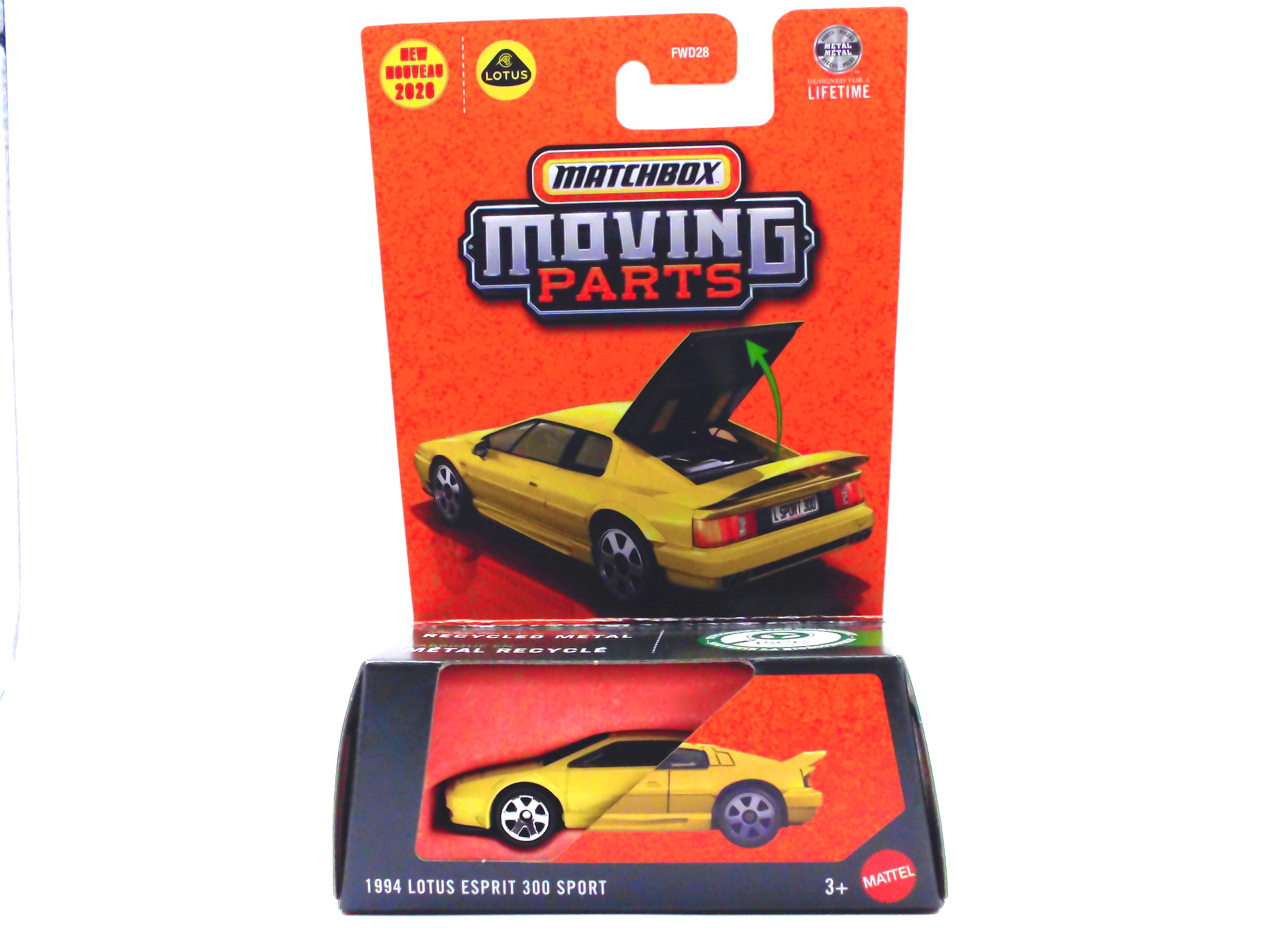 1994 LOTUS ESPRIT Matchbox Moving Parts 2026 Mix 3 Vehicles (Assorted)