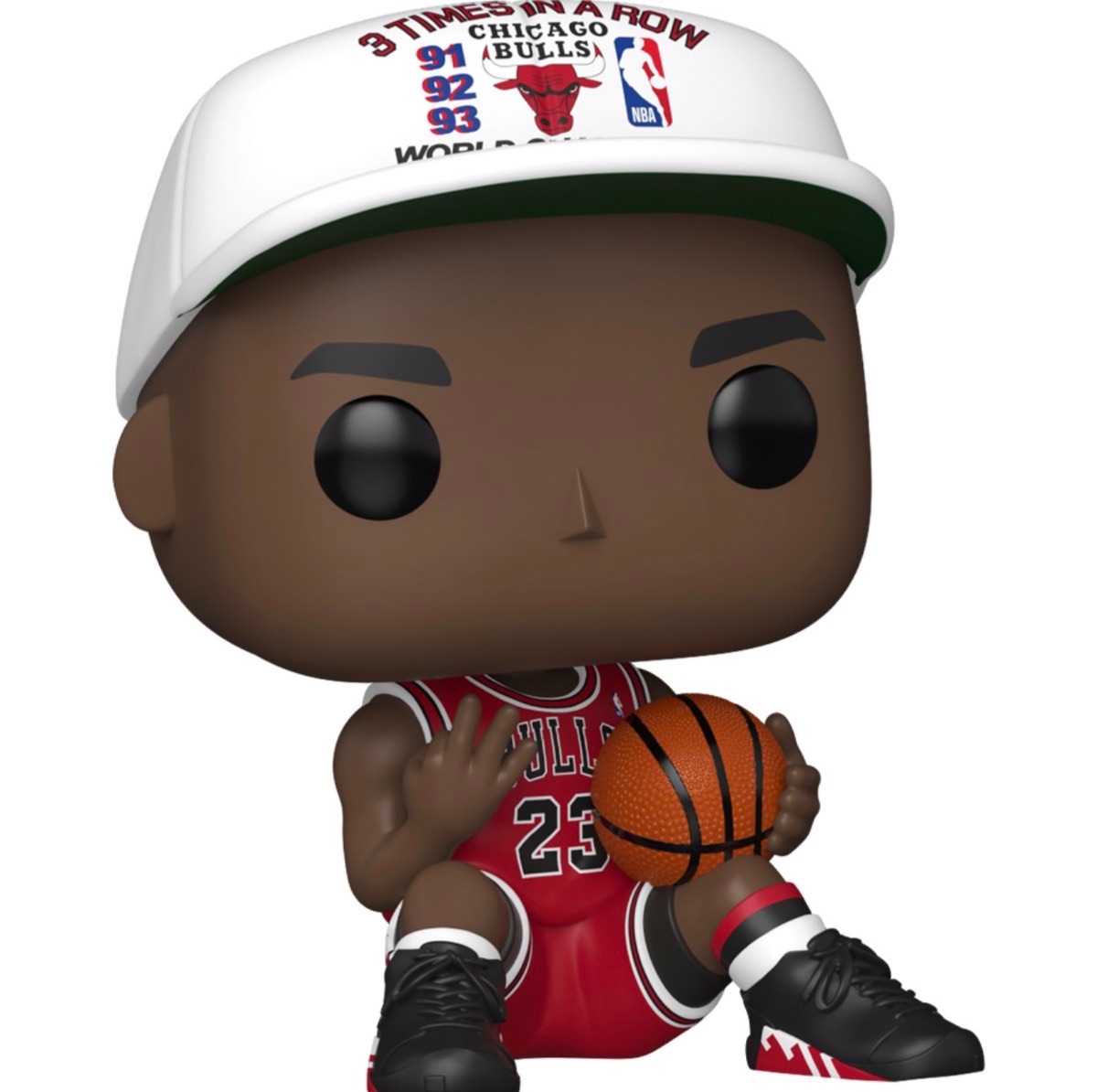 NBA Chicago Bulls Michael Jordan 3 Times in a Row Funko Pop! Vinyl Figure #222 view 2