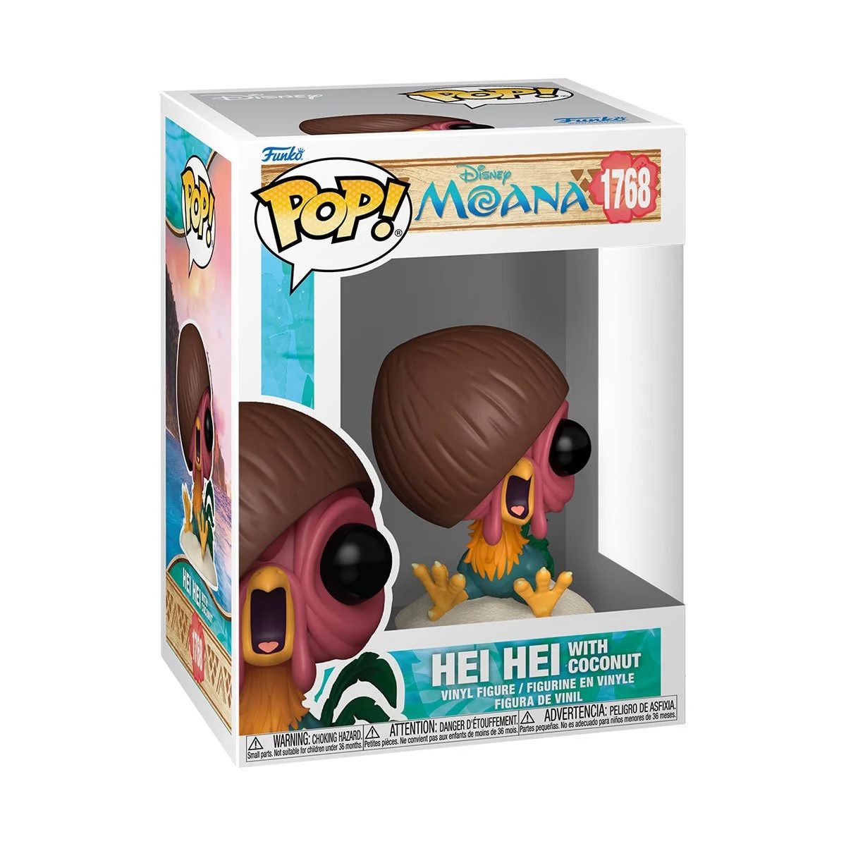 Disney Moana Funko Pop! Hei Hei Pop! 1768 Vinyl Figure