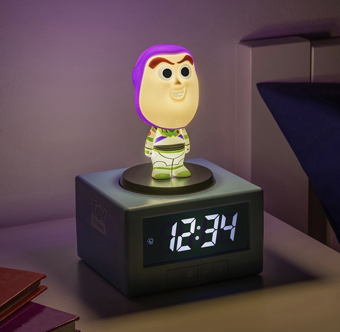 Toy Story Buzz Lightyear Icon Alarm Clock