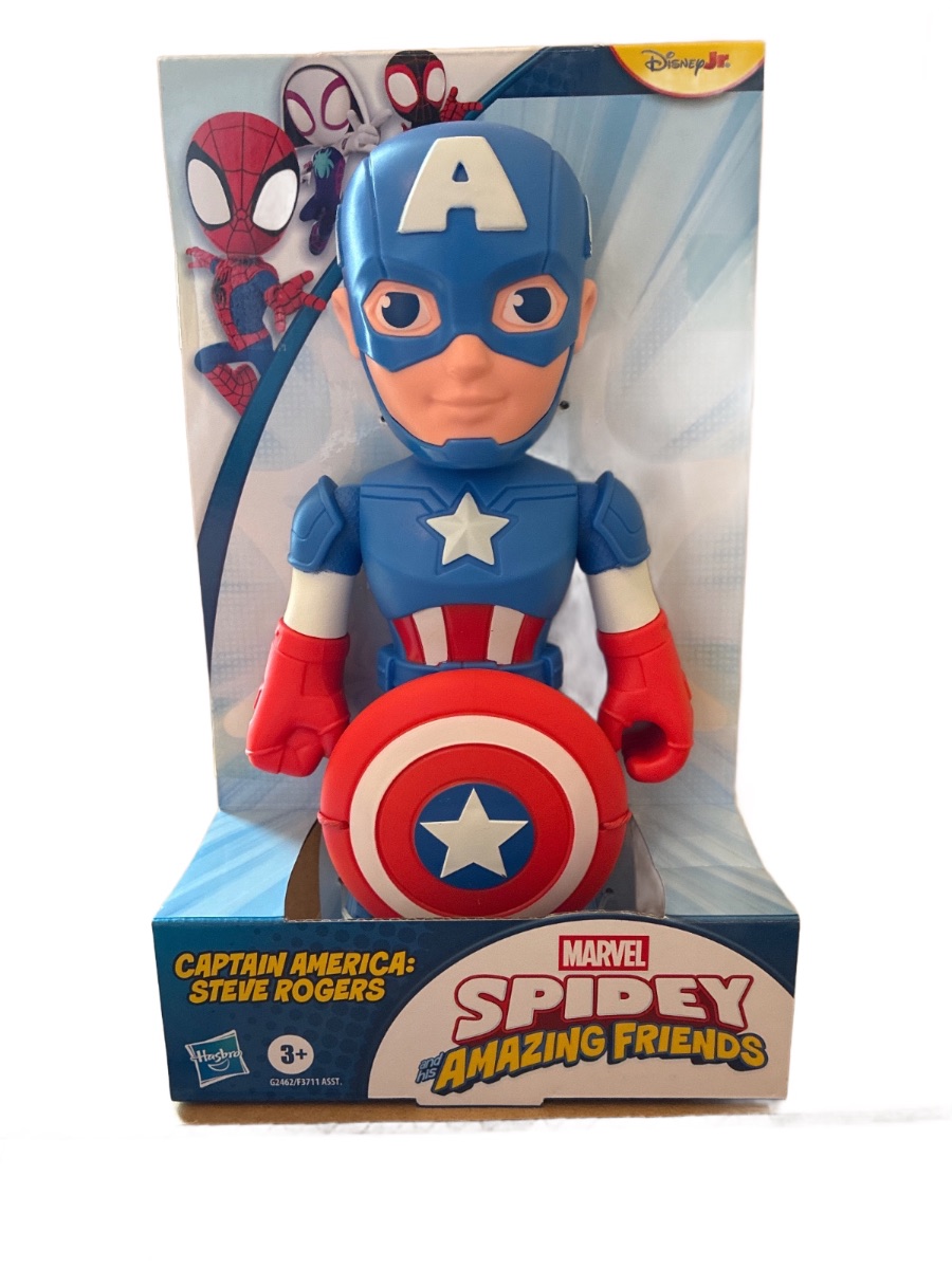 Spidey and His Amazing Friends Captain America 9-Inch Figure