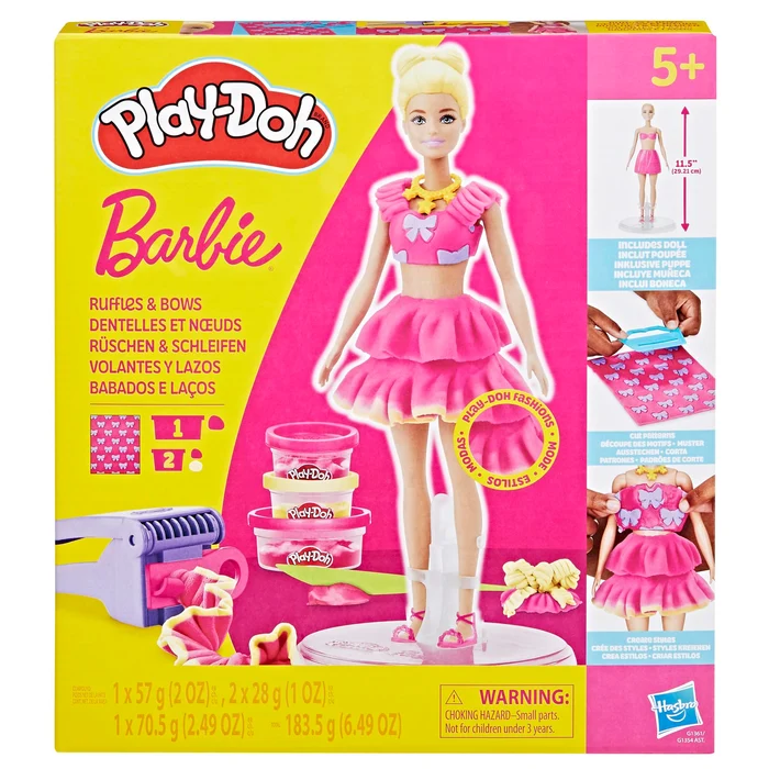 Barbie Play-Doh Ruffles and Bows Set