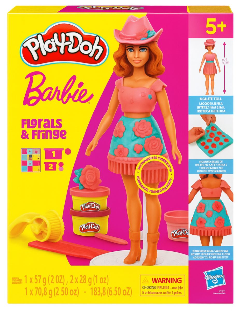 Barbie Play-Doh Florals and Fringe Set