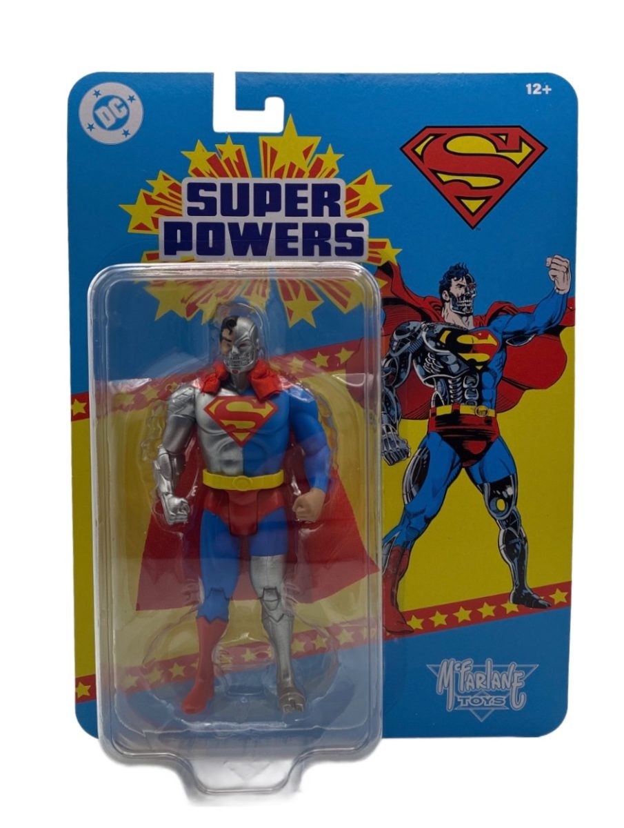 DC Super Powers Cyborg Superman 4 1/2-Inch Action Figure - EE Exclusive